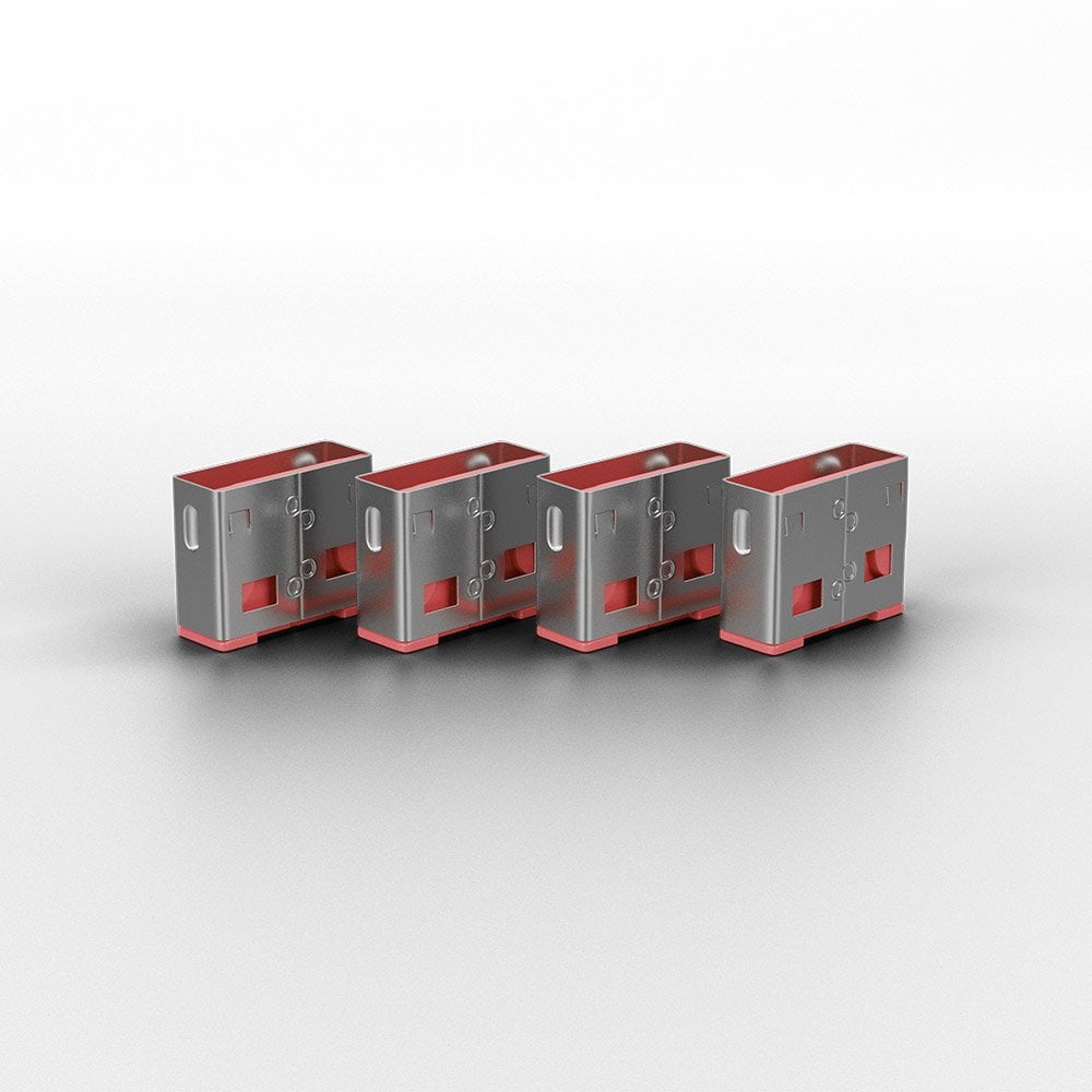 USB (typ A) Port Blocker - Pack of 4
