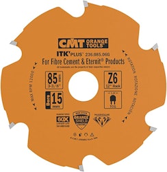 D85  1,8mm/1,4mm  Ø15  Z6  12° TCG   Ultra sterke materiale.