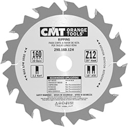 D160 2,2 Ø20 (+16)   Z12    20°  10° ATB KLØV.  FESTOOL