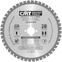 D235     2,2/1,8     Ø30     Z48     0° 8° FWF           MEDIUM / TYKK- Metall kapp.