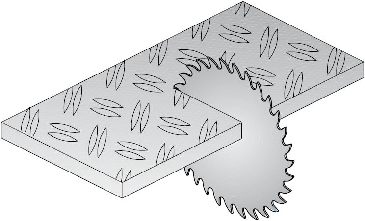 DRY CUT BLADE HW   D355     2,2 / 1,8    Ø25,4    Z 72   8° FWF   Metall kapp.