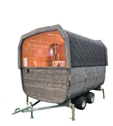 Bastuvagn Glöd 3m relax