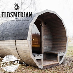 ELD Bastutunna 4.5m Utomhus (1 rum+relax+ altan)