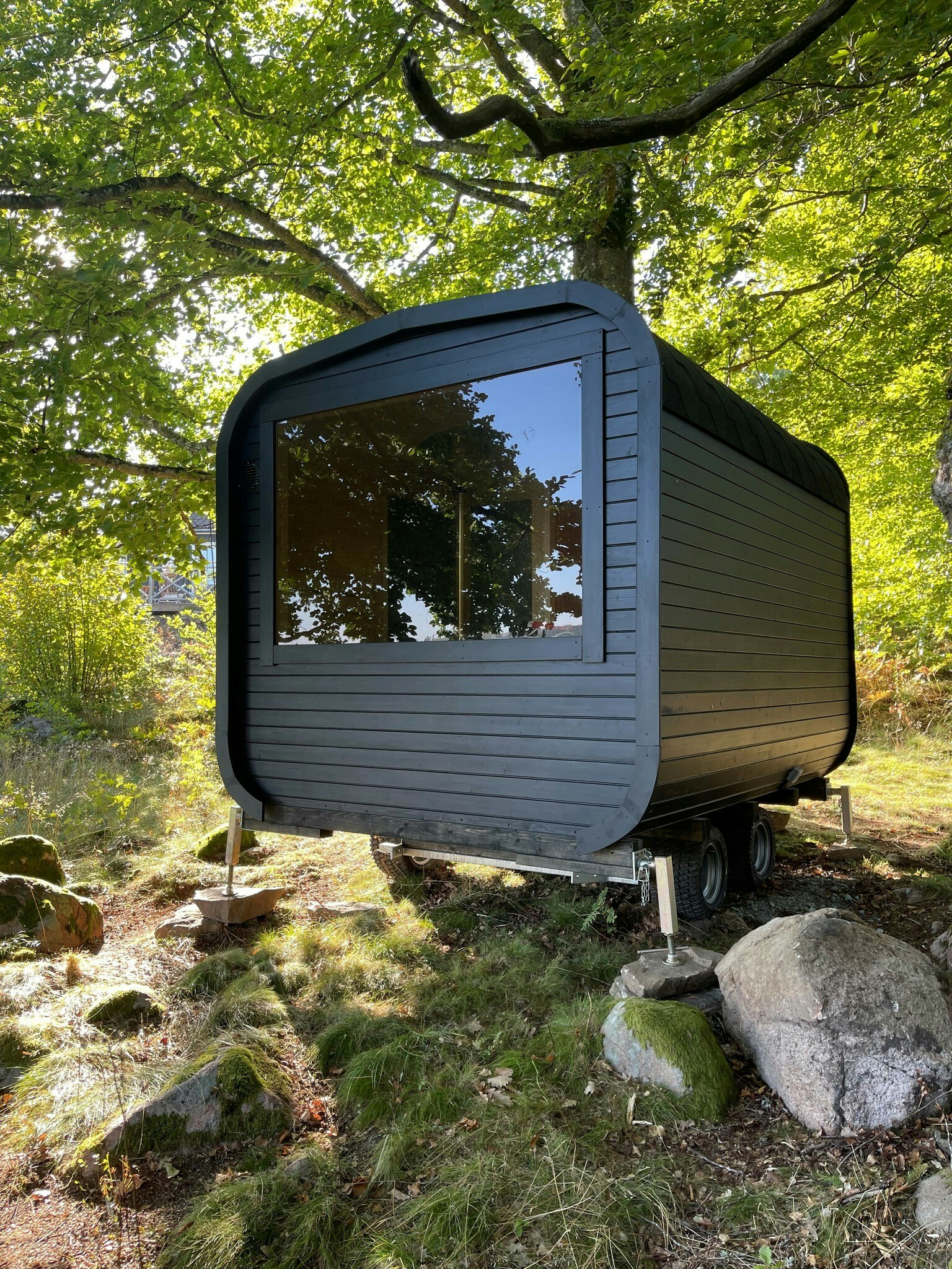 Bastuvagn Glöd 3m relax