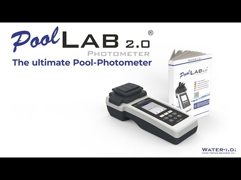 Pool Lab 2 mäter värdena på ditt vatten enkelt och exakt