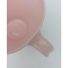 Frida Nilsson Keramik Höganäs Handgjord keramik kaffekopp med öra rosa pastell mugg drejad