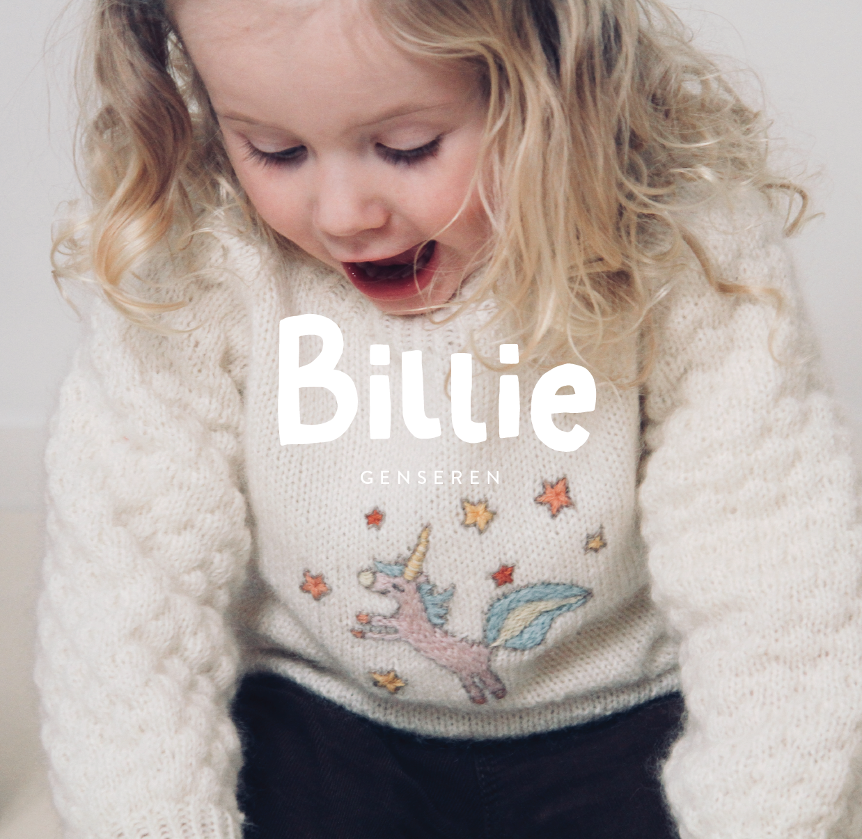 Enhjørningen Billie - The Knitting Stories