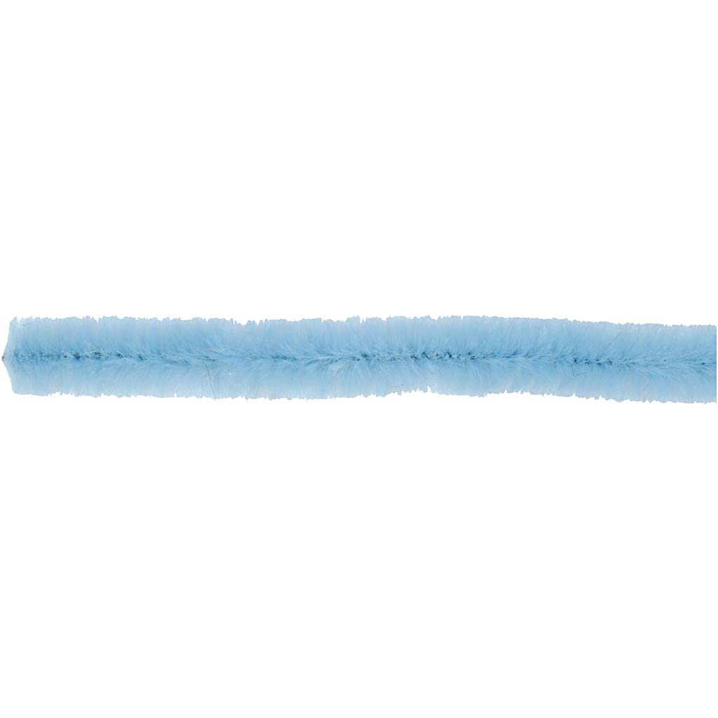 Piprensare, L: 30 cm, tjocklek 9 mm, blå, 25 st./ 1 förp.