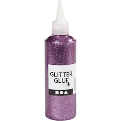 Glitterlim, lila, 118 ml/ 1 flaska