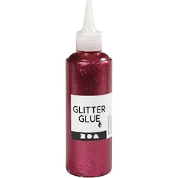 Glitterlim, rosa, 118 ml/ 1 flaska