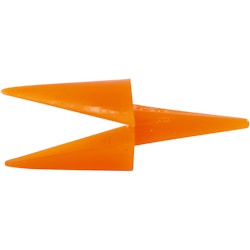 Kycklingnäbb, L: 30 mm, orange, 50 st./ 1 förp.