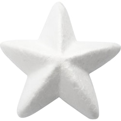 Stjärnor, B: 11 cm, vit, 25 st./ 1 förp.
