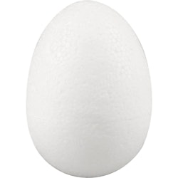 Ägg, H: 7 cm, vit, 50 st./ 1 förp.