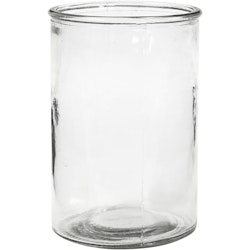Ljusglas, H: 14,5 cm, Dia. 10 cm, 6 st./ 1 låda