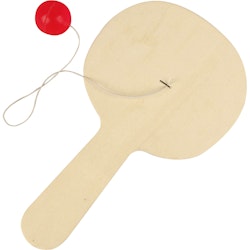 Racket med boll , stl. 23x13 cm, 1 st.