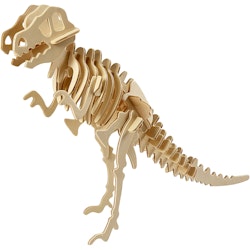 3D konstruktionsfigur, Dinosaurie, stl. 33x8x23 cm, 1 st.