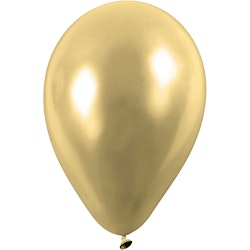 Ballonger, runda, Dia. 23 cm, guld, 8 st./ 1 förp.