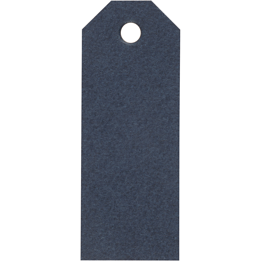 Manillamärken, stl. 3x8 cm, 220 g, blå, 20 st./ 1 förp.