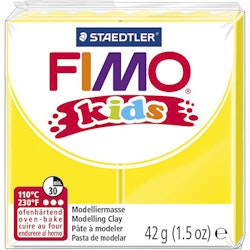 FIMO® Kids Clay, gul, 42 g/ 1 förp.