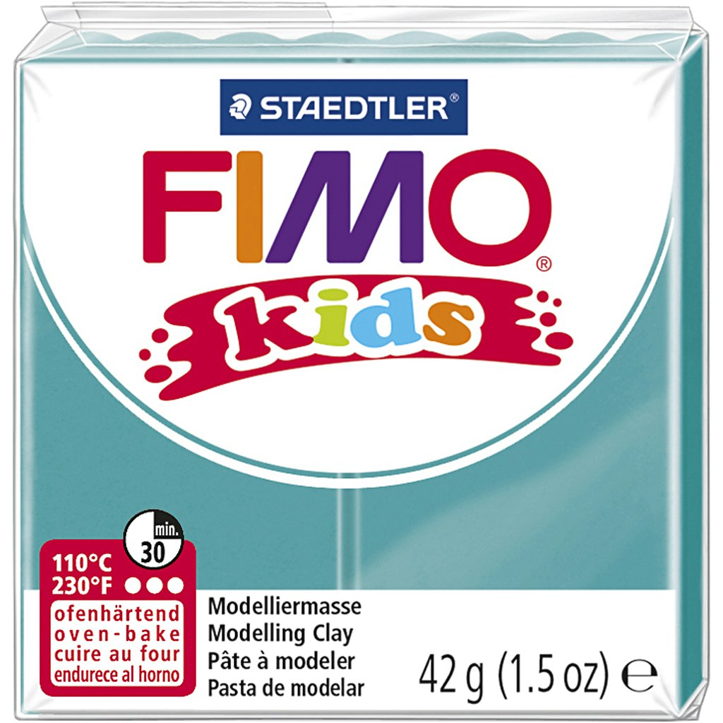 FIMO® Kids Clay, turkos, 42 g/ 1 förp.