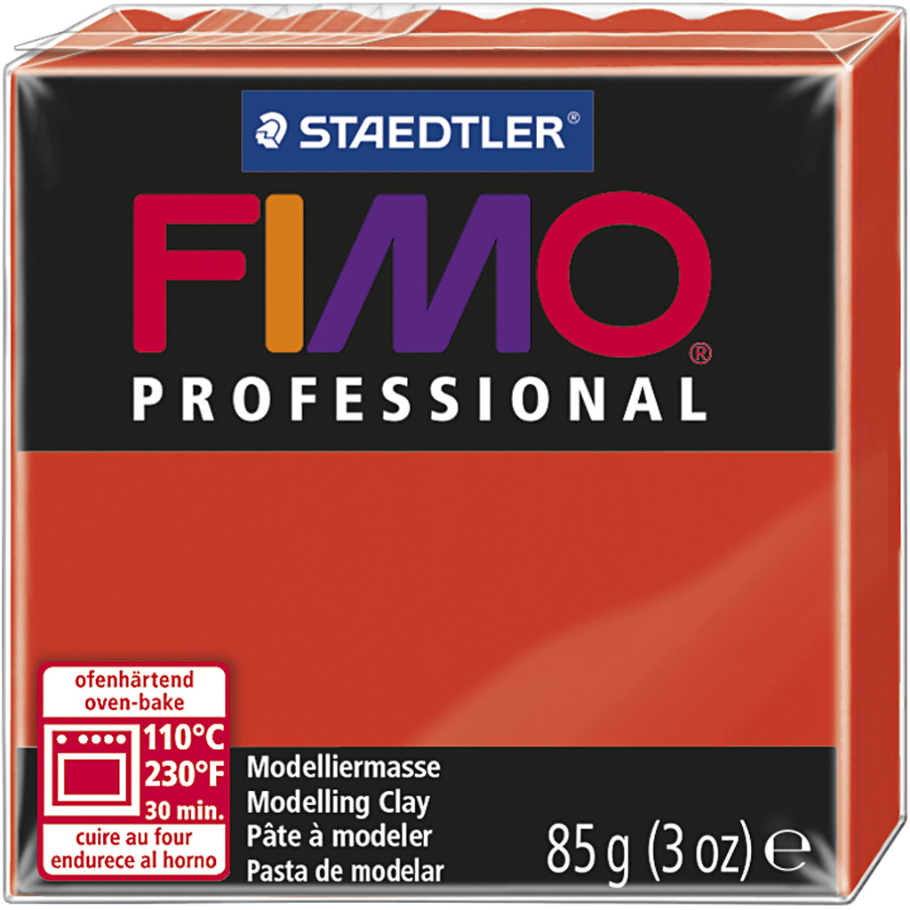 FIMO® Professional, röd, 85 g/ 1 förp.