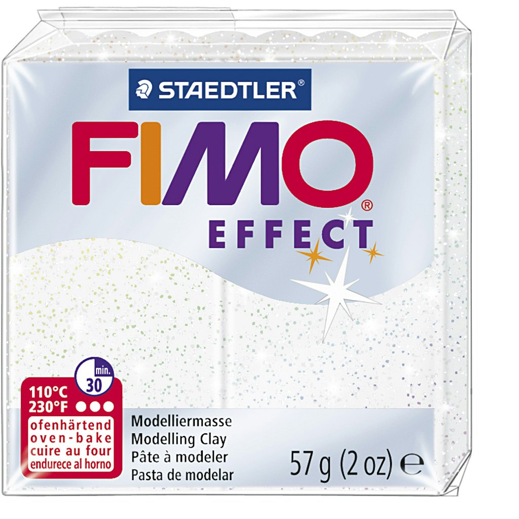 FIMO® Effect , vit, 57 g/ 1 förp.