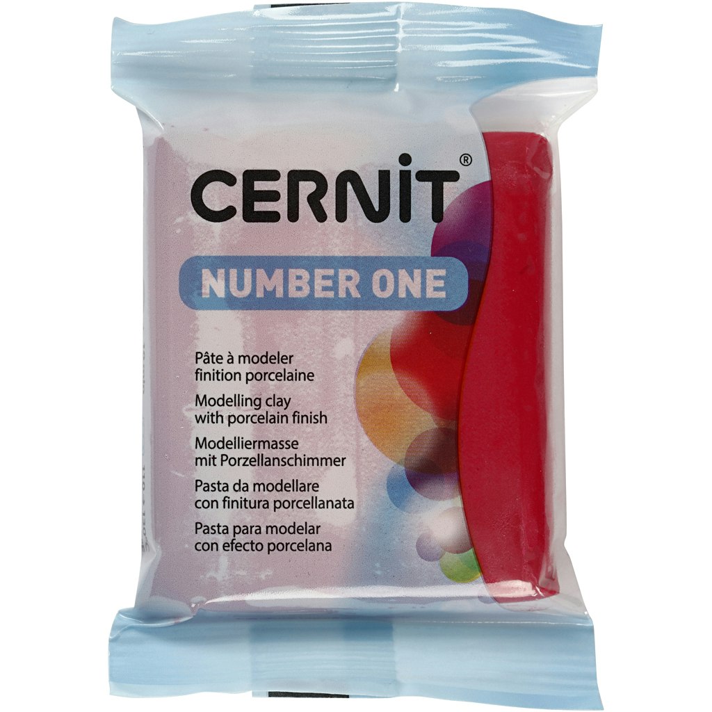Cernit, karminröd (420), 56 g/ 1 förp.