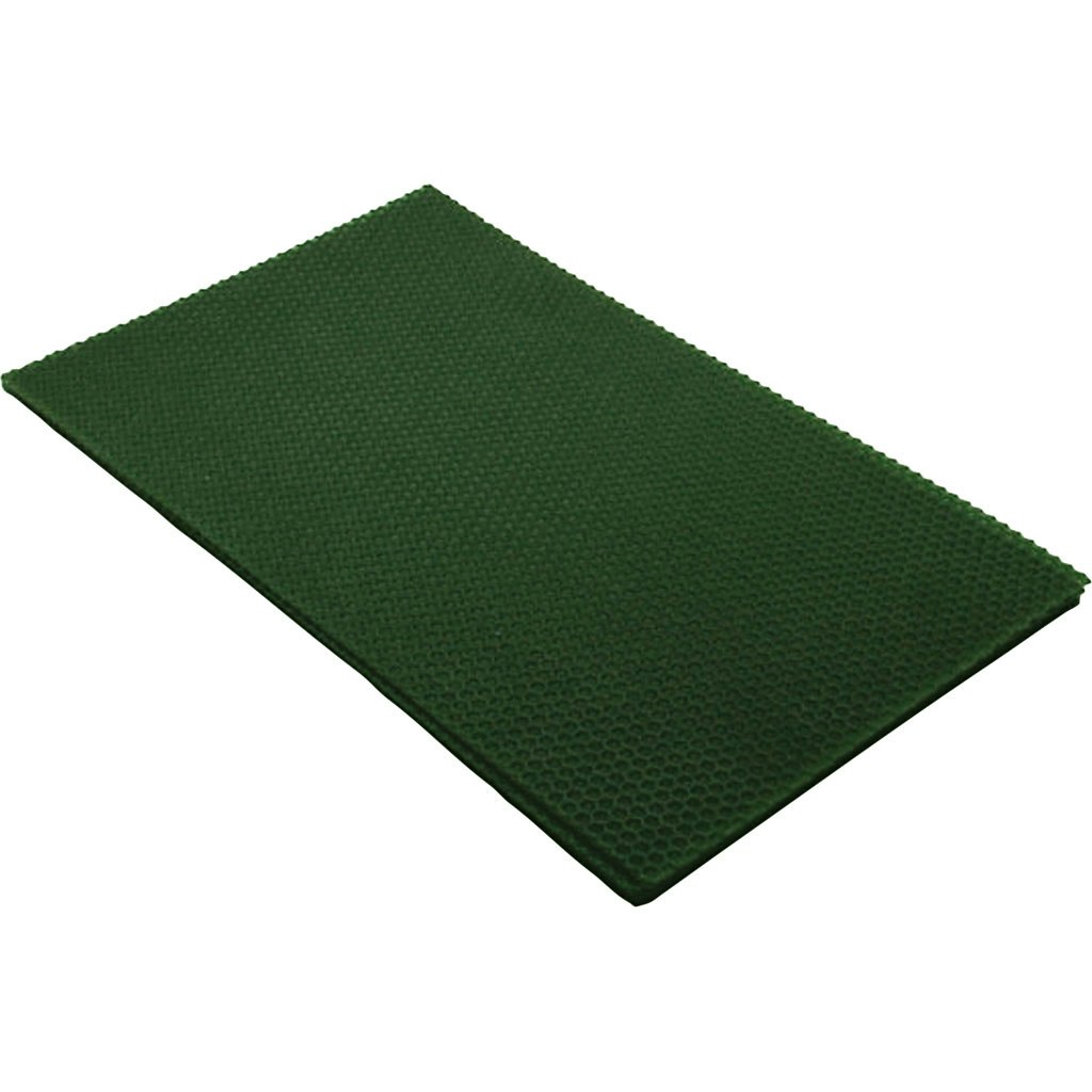 Bivaxplattor, stl. 20x33 cm, tjocklek 2 mm, grön, 1 st.