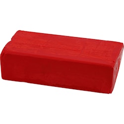Soft Clay modellera, stl. 13x6x4 cm, röd, 500 g/ 1 förp.