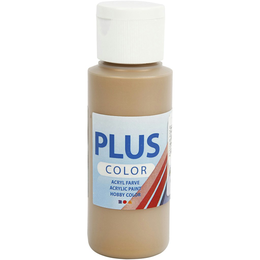 Plus Color hobbyfärg, antikguld, 60 ml/ 1 flaska