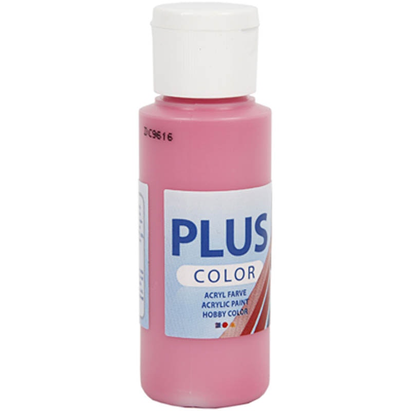 Plus Color hobbyfärg, fuchsia, 60 ml/ 1 flaska