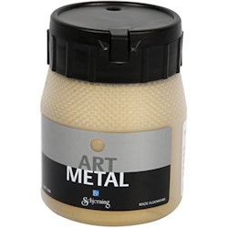 Art Metal färg, ljusguld, 250 ml/ 1 flaska