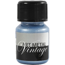 Art Metal färg, pärlblå, 30 ml/ 1 flaska
