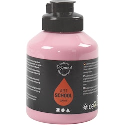 Pigment Art School, täckande, dusty rose, 500 ml/ 1 flaska