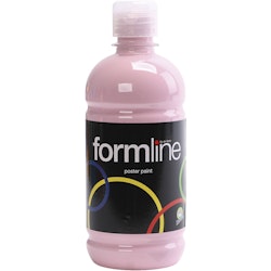 Täckfärg, matt, rosa, 500 ml/ 1 flaska
