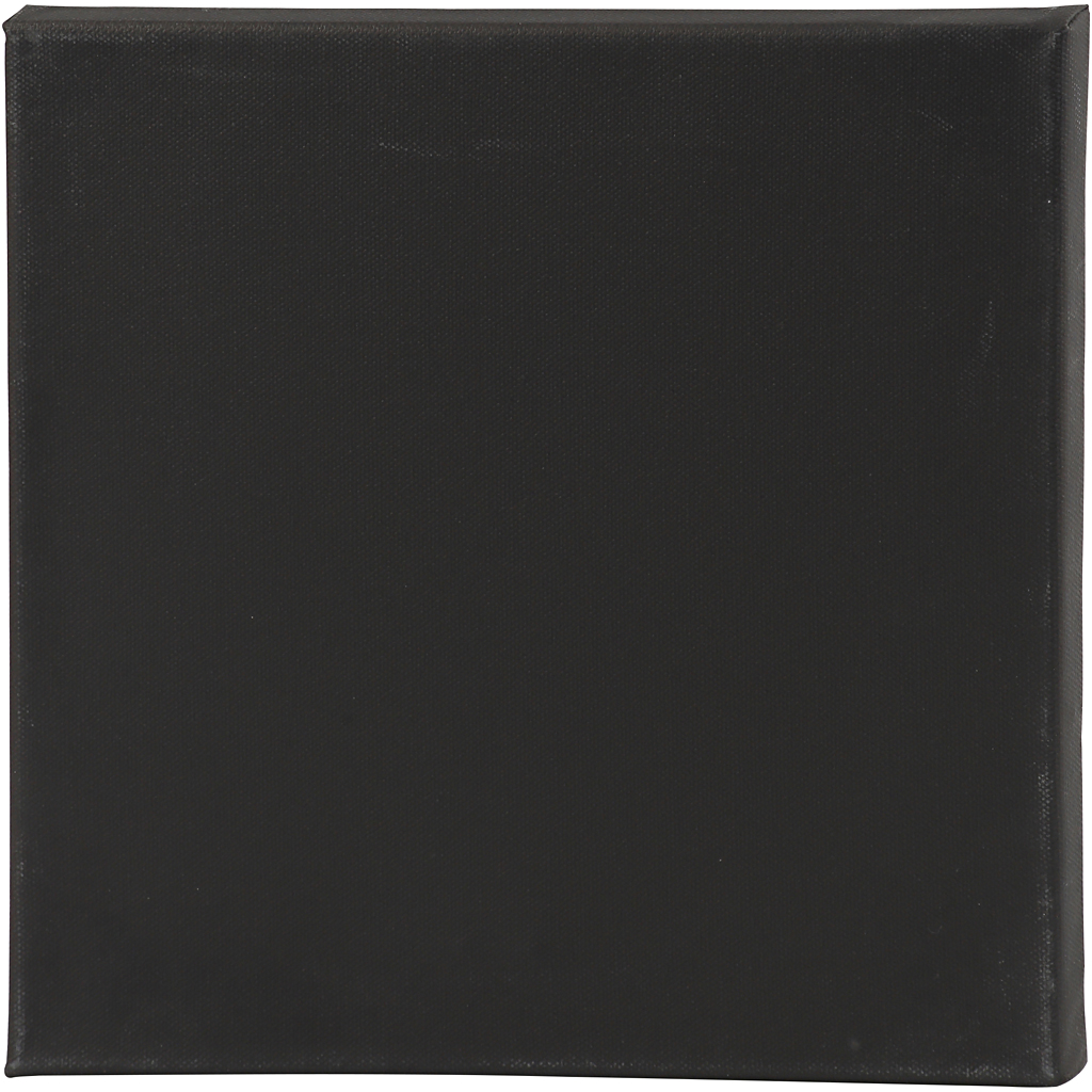 ArtistLine Canvas, djup 1,6 cm, stl. 30x30 cm, 360 g, svart, 1 st.