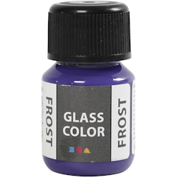 Glasfärg frost, violet, 30 ml/ 1 flaska