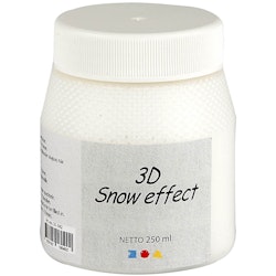Effekt snö, vit, 250 ml/ 1 burk