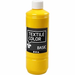 Textile Color textilfärg, primärgul, 500 ml/ 1 flaska