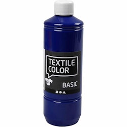 Textile Color textilfärg, primärblå, 500 ml/ 1 flaska