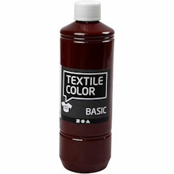 Textile Color textilfärg, brun, 500 ml/ 1 flaska