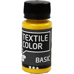 Textile Color textilfärg, primärgul, 50 ml/ 1 flaska
