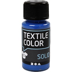 Textile Solid textilfärg, täckande, briljantblå, 50 ml/ 1 flaska