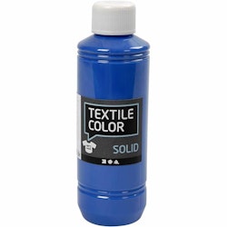 Textile Solid textilfärg, täckande, briljantblå, 250 ml/ 1 flaska