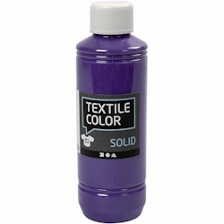 Textile Solid textilfärg, täckande, lila, 250 ml/ 1 flaska