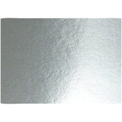Metallkartong, A4, 210x297 mm, 280 g, silver, 10 ark/ 1 förp.