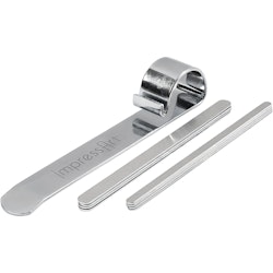 Böjverktyg och metallband till armband, L: 15 cm, B: 6-106 mm, aluminium, 1 set