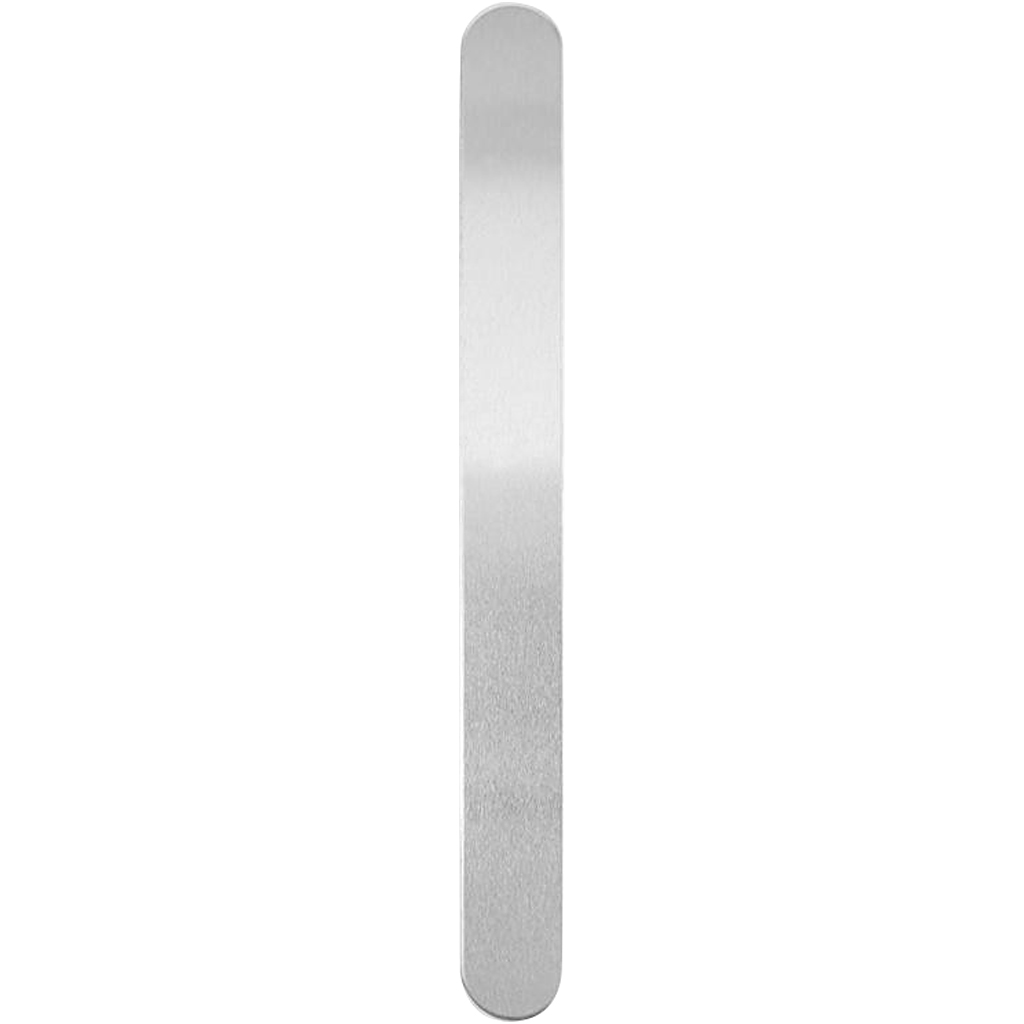 Metallband, L: 15,2 cm, B: 16 mm, tjocklek 1,6 mm, aluminium, 7 st./ 1 förp.