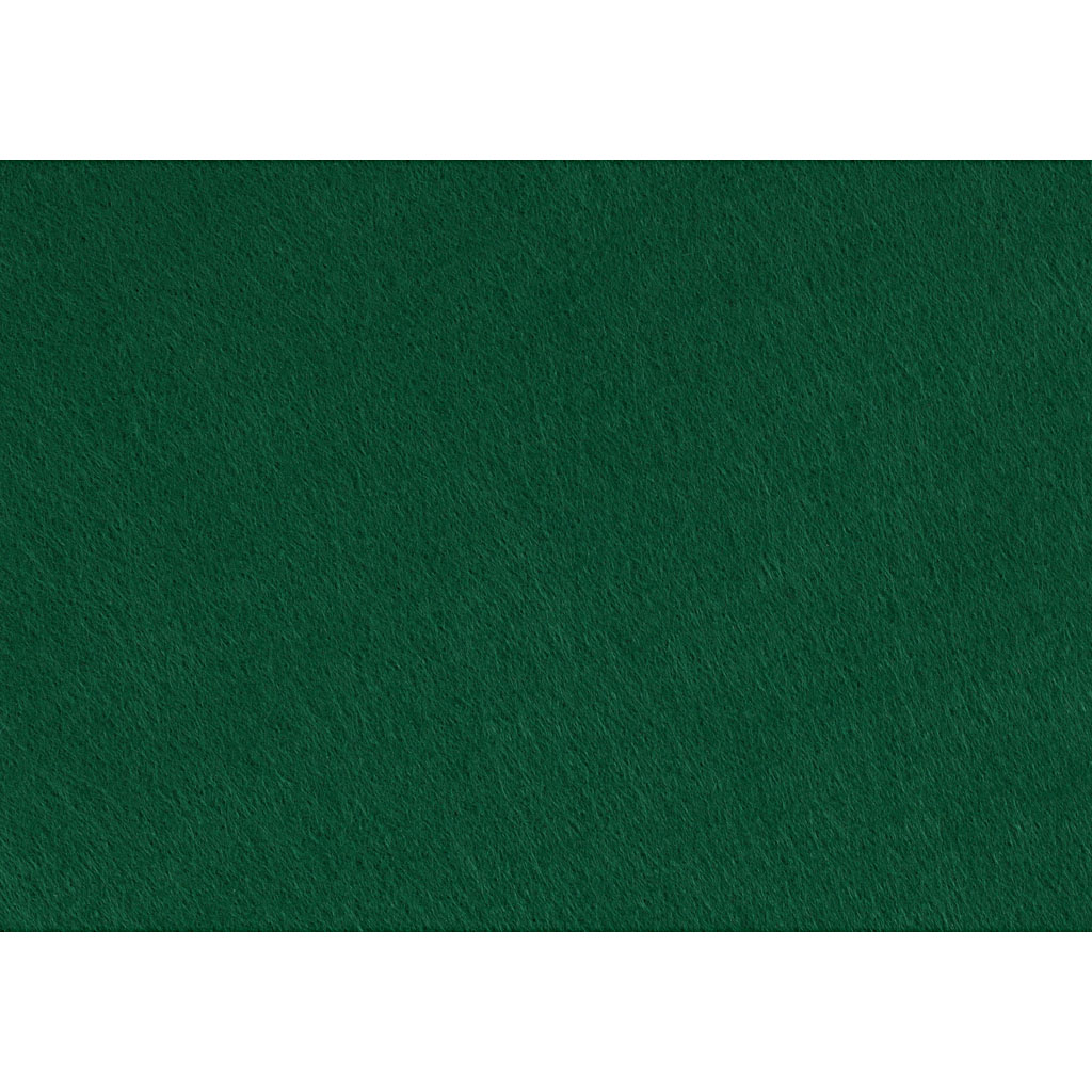 Hobbyfilt, A4, 210x297 mm, tjocklek 1,5-2 mm, grön, 10 ark/ 1 förp.