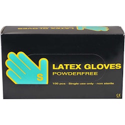 Latex handskar, stl. small , 100 st./ 1 förp.